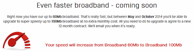 virgin media broadband speed boost