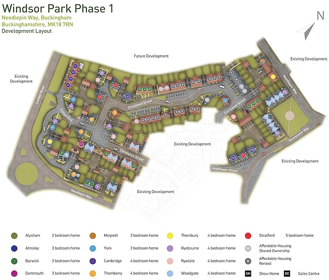 windsor park development map uk