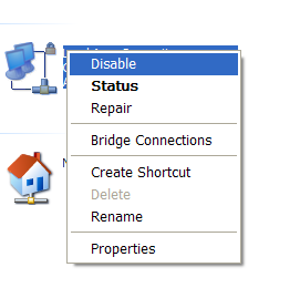 Disable windows wireless (Wi-Fi)