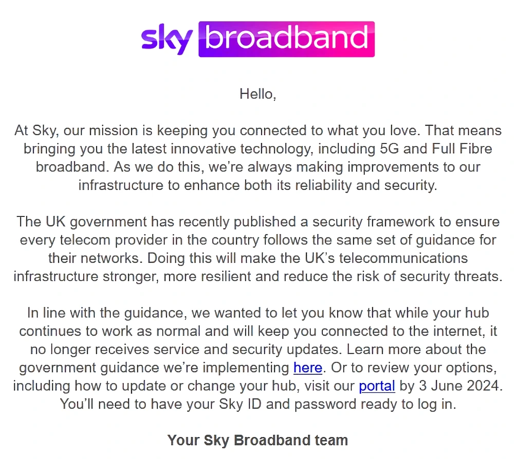 Sky-Broadband-Router-Security-Letter