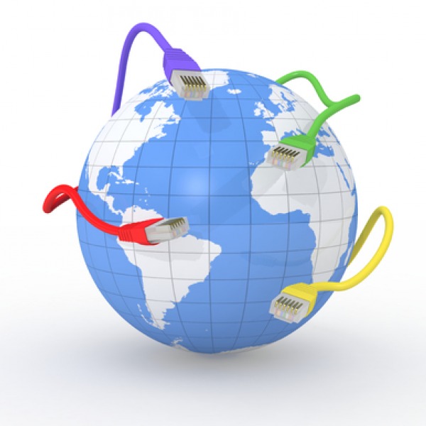 world network and broadband connections