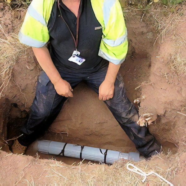 openreach rural cable duct digging