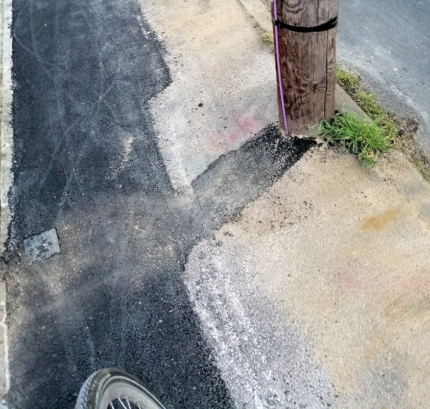 cityfibre pavement telegraph pole fibre
