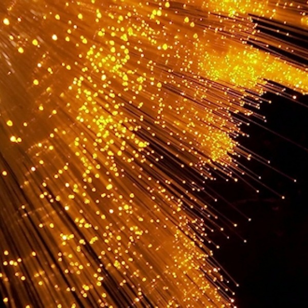 fibre optic cable broadband red fire