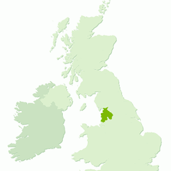 lancashire uk map