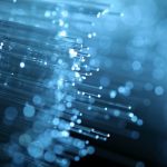 fibre optic blue light abstract 2017 by 123rf