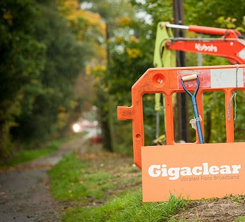 gigaclear rural path fibre optic broadband