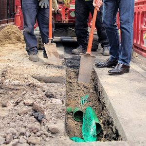 virgin media cable network street works