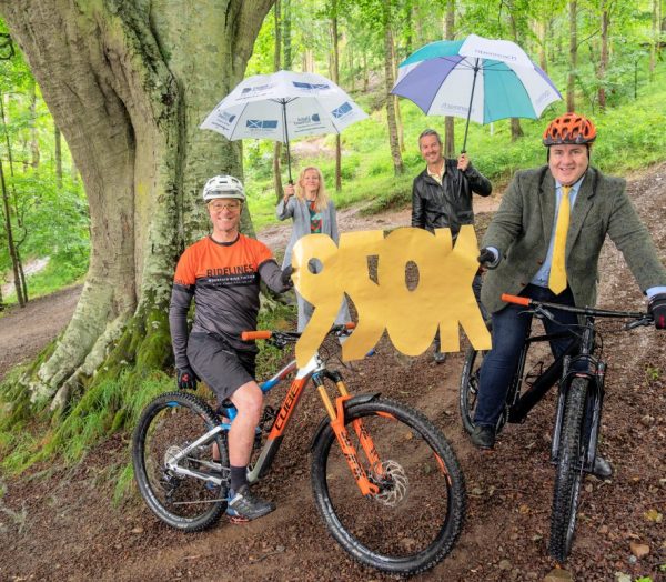 950k connected properties Photocall for Superfast broadband.