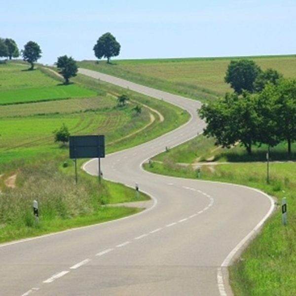 road rural countryside