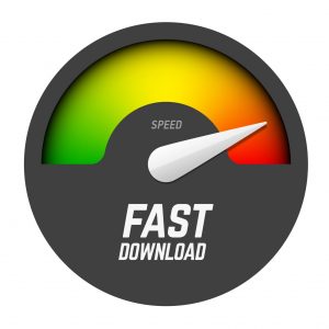 SpeedTest broadband fast download