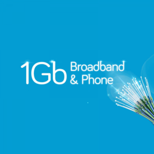 hyperoptic 1gbps broadband sign