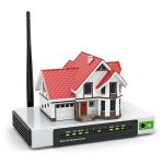 router home broadband hardware by 123rf