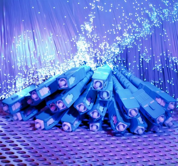 fibre optic cables pile 2020