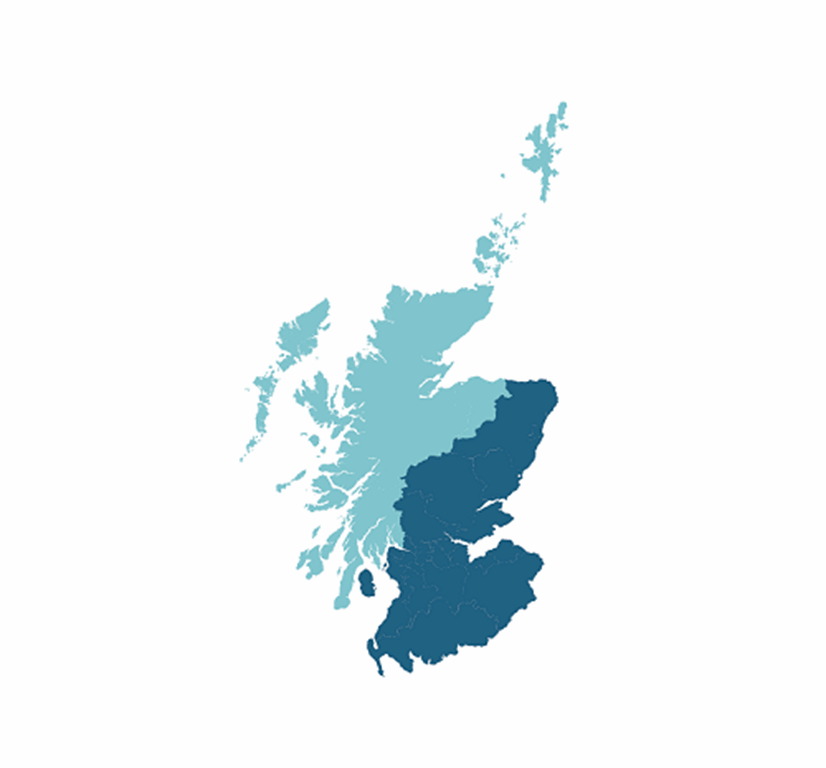 scotland broadband map uk project split