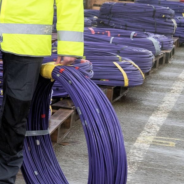 cityfibre cable reels optical fibre