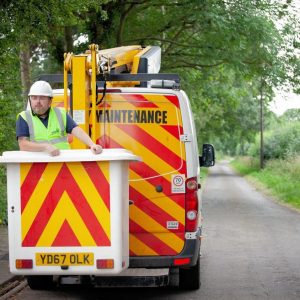 airband fttp build van