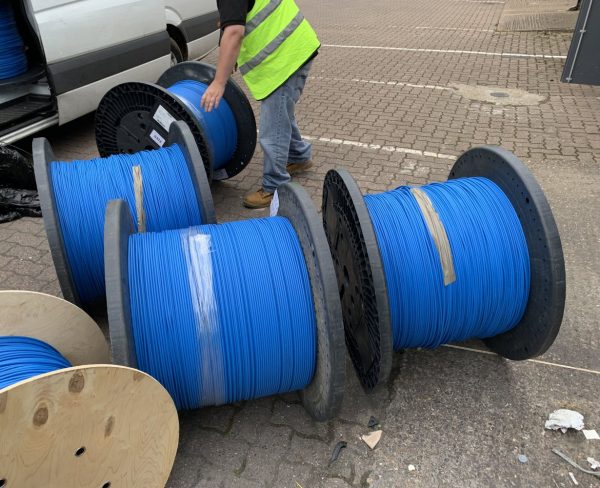 exascale_fibre_optic_cable_drums