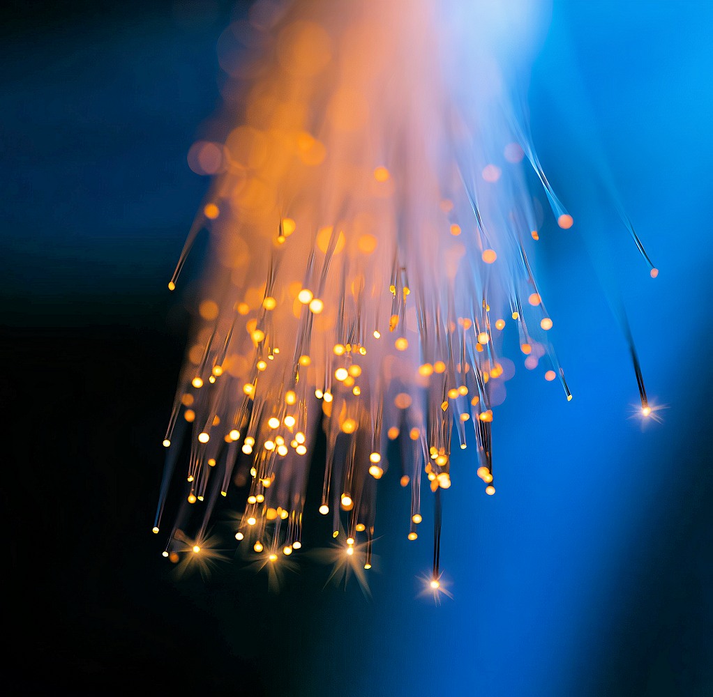 fibre optic cables flowing down 2020