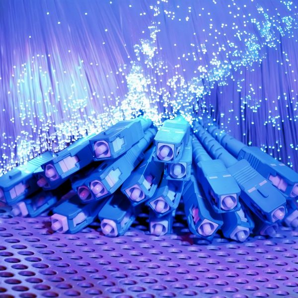 fibre optic cables pile 2020