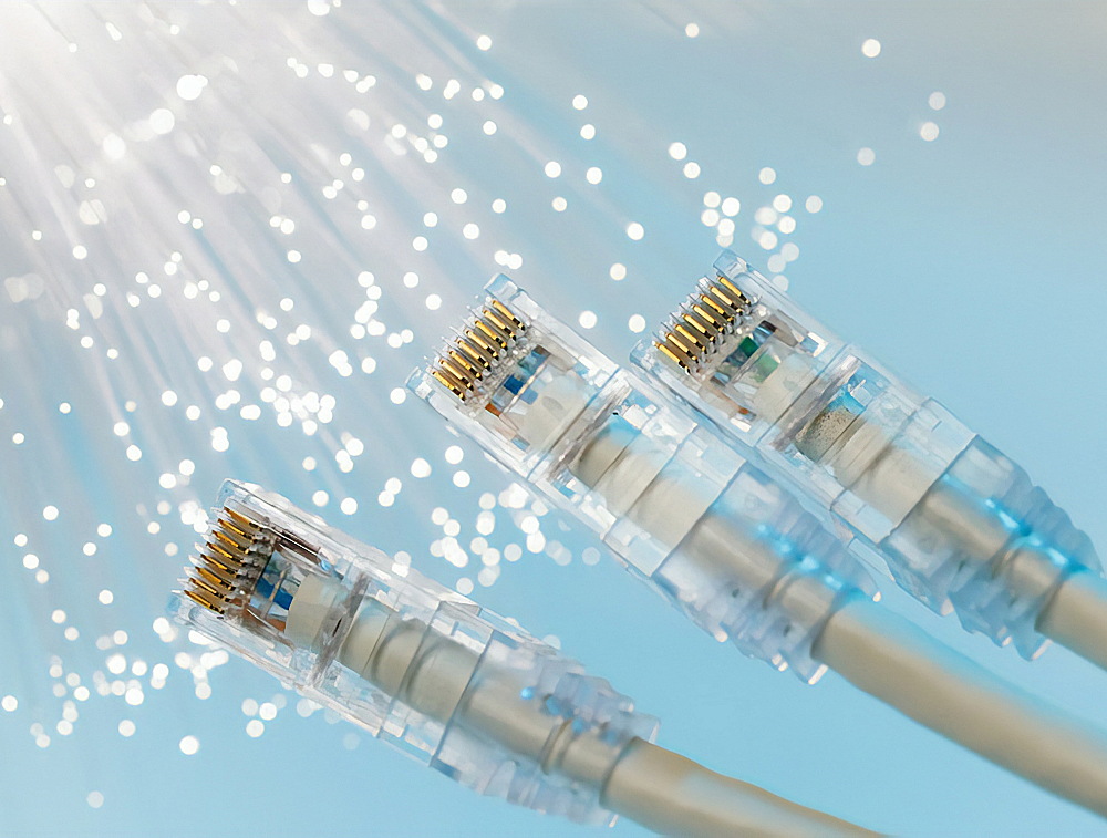 fibre optic lines meet uk network cables