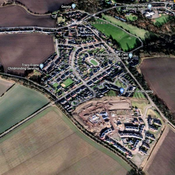 Pencaitland_map_east_lothian_scotland