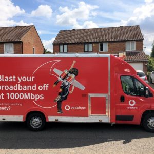 vodafone gigafast ftth broadband van