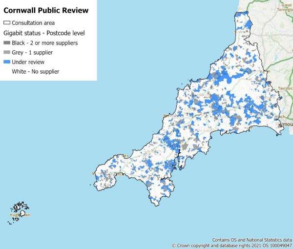 Cornwall-UK-OMR-Gigabit-Broadband-Map-2021