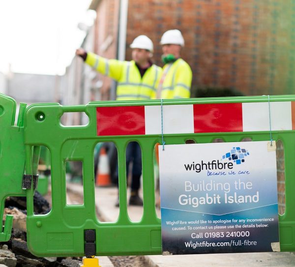 wight fibre ftth sign