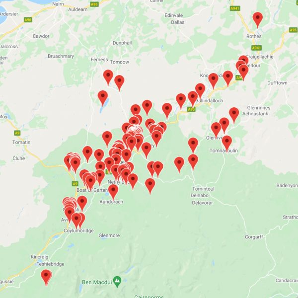 Strathspey gigabit broadband map scotland 2021