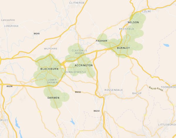6G Internet UK Coverage Map Sept 2021