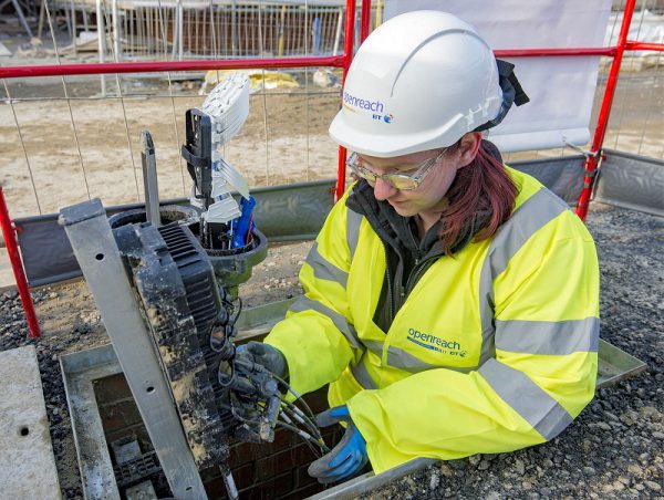 fttp new build fibre optic distribution point openreach
