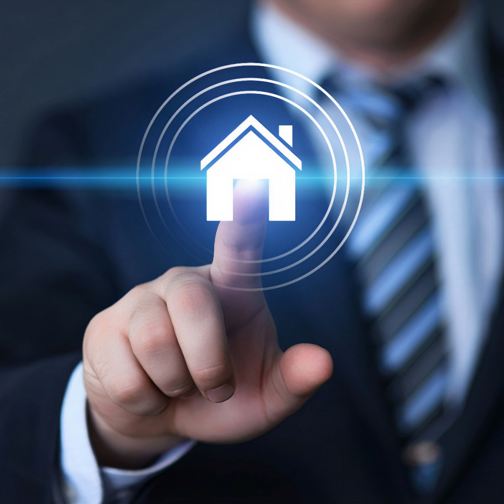 Property Management Real Estate Mortgage Rent Buy concept.
