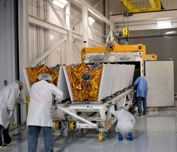 OneWeb Broadband Satellite Manufacturing