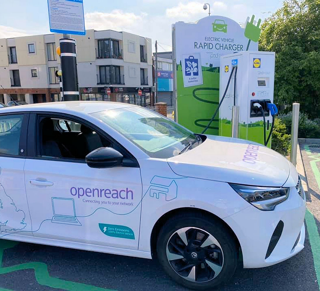 Openreach Vauxhall Corsa E