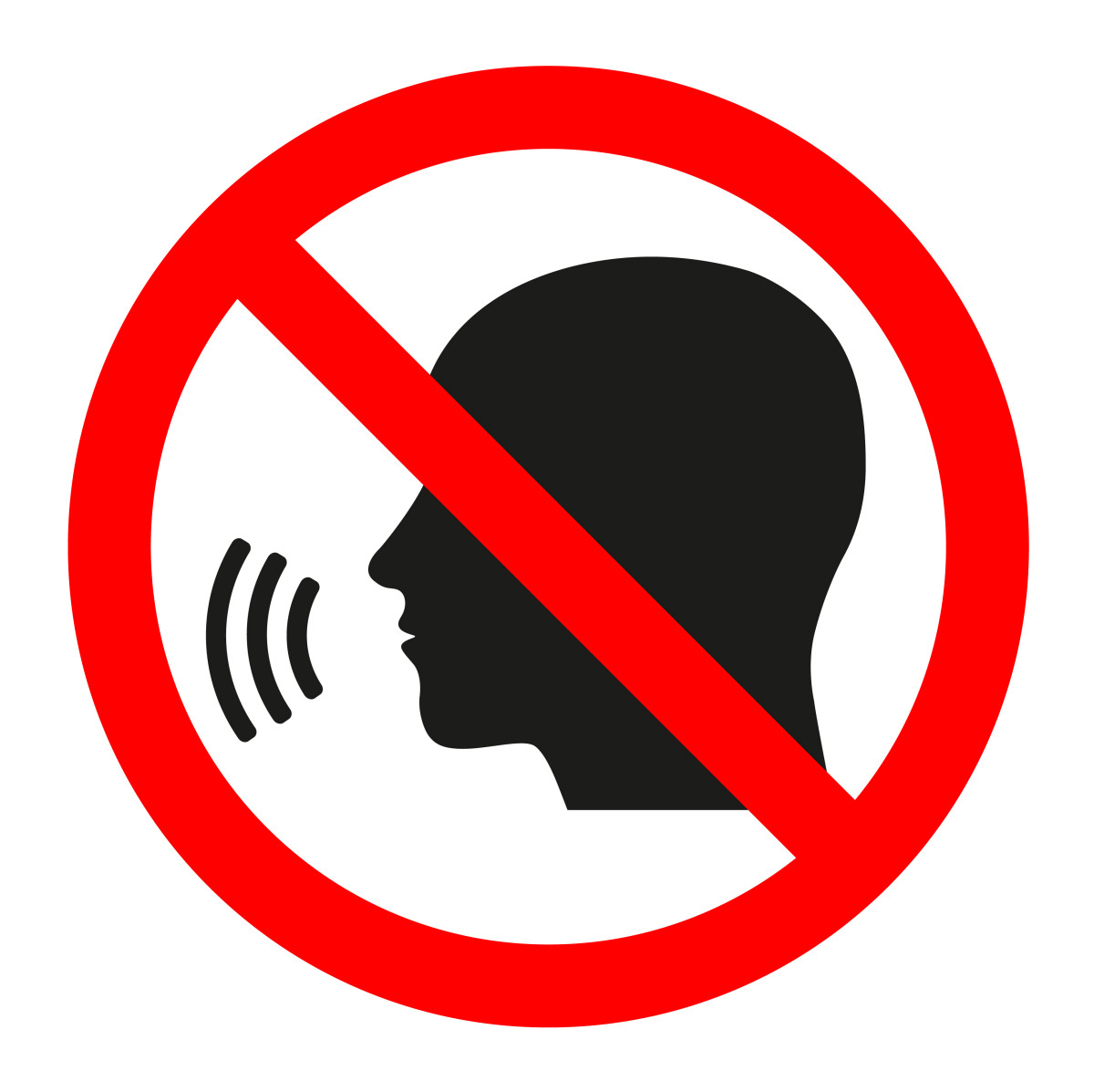Censorship and forbidden speech warning sign uk internet