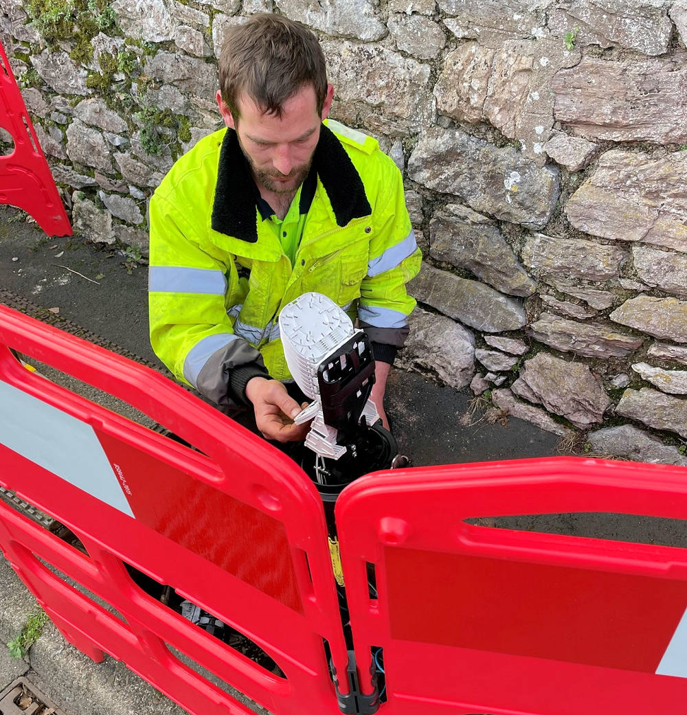 Airband FTTP Engineer at Work