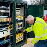 Hyperoptic-UK-Engineer-at-Street-Cabinet-2022