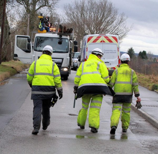 Openreach Engineers Repair Storm Damage 2022