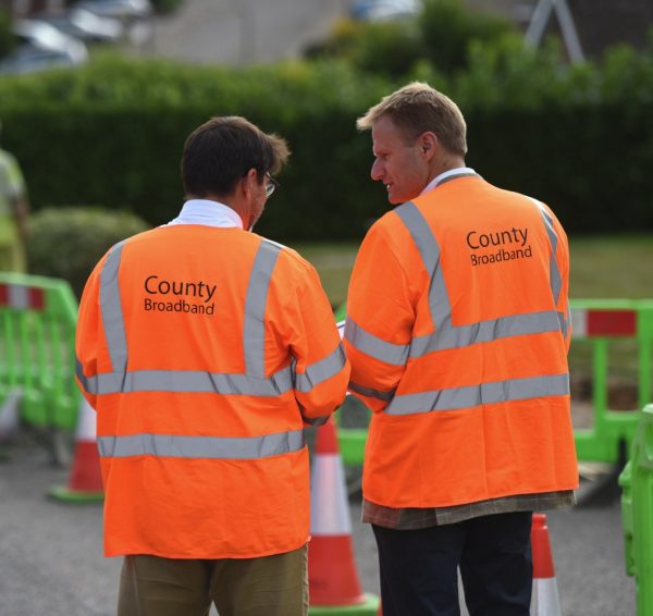 county broadband engineers together 2020