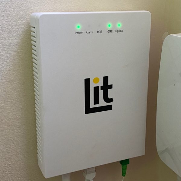 Lit Fibre ONT