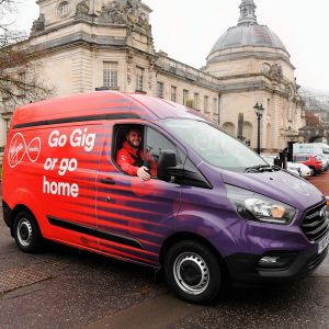 virgin media gigabit van 2020 Wales