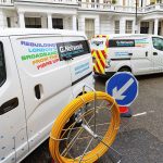 gnetwork vans and fibre spool