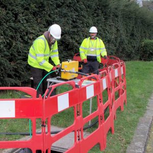 Community Fibre Engineers in Street Splicing 2022