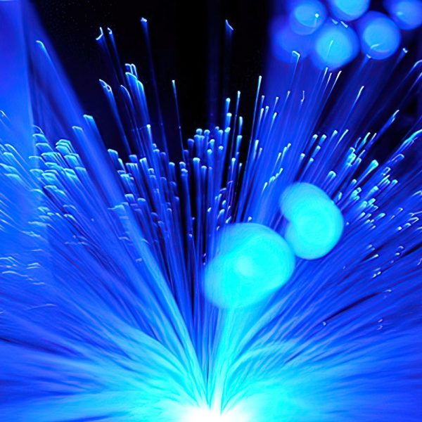 fibre optic blue explosion