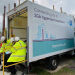 Hyperoptic UK Engineers Training Near Truck 2022