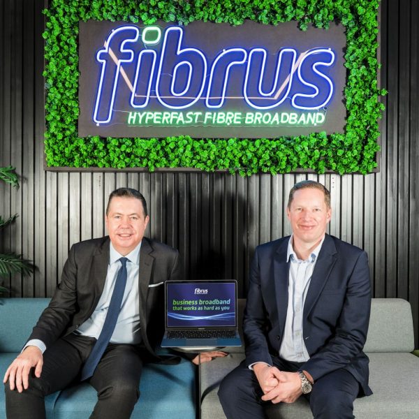 Fibrus Business Launch - Glyn Roberts and Colin Hutchinson