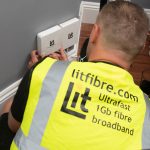 Lit Fibre ONT Install