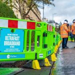 Cityfibre Ultrafast Broadband Street Barriers 2023