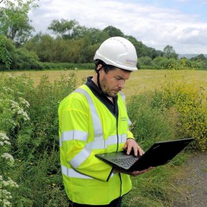 openreach engineer in rural england uk